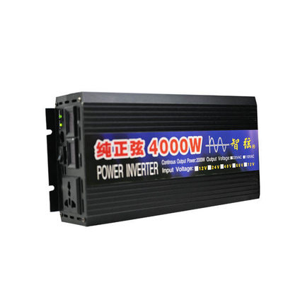 DC 24V 48V al inversor de corriente solar de la onda sinusoidal pura de la CA 220V 110V 3.5KVA para el hogar