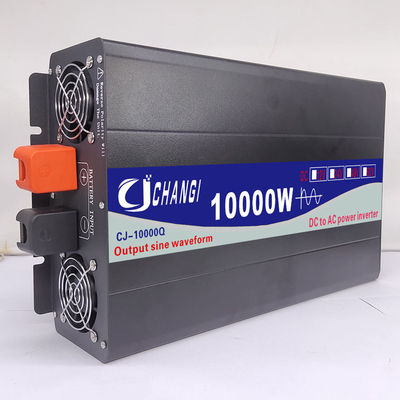 Poder grande inversor puro 12kw 24v 220v 5000w de la onda sinusoidal de 10000 vatios