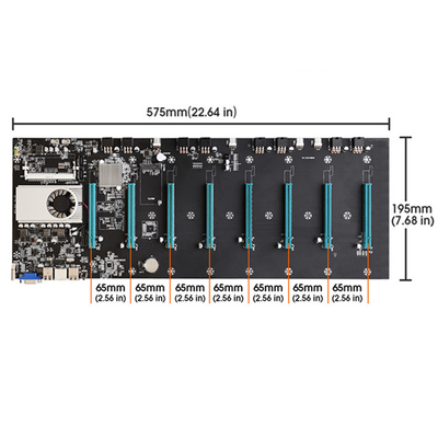DDR3 1600 1066 placas madres de Control Board DDR3 S37 del minero de Asic de la memoria
