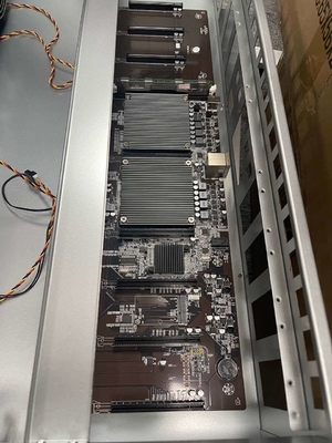 2000w 3060 3070 chasis 8 Gpu del servidor de la PC del caso de explotación minera de GPU 3090 que mina a Rig Case